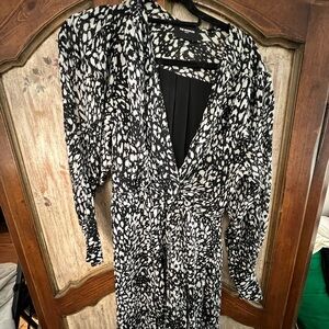 The Kooples Monochrome Abstract Dress